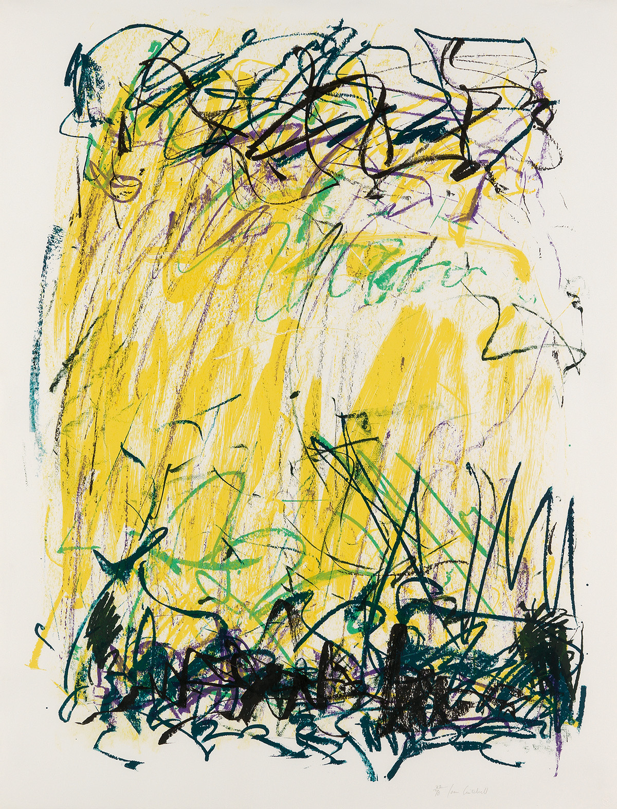 JOAN MITCHELL Sides of a River II.